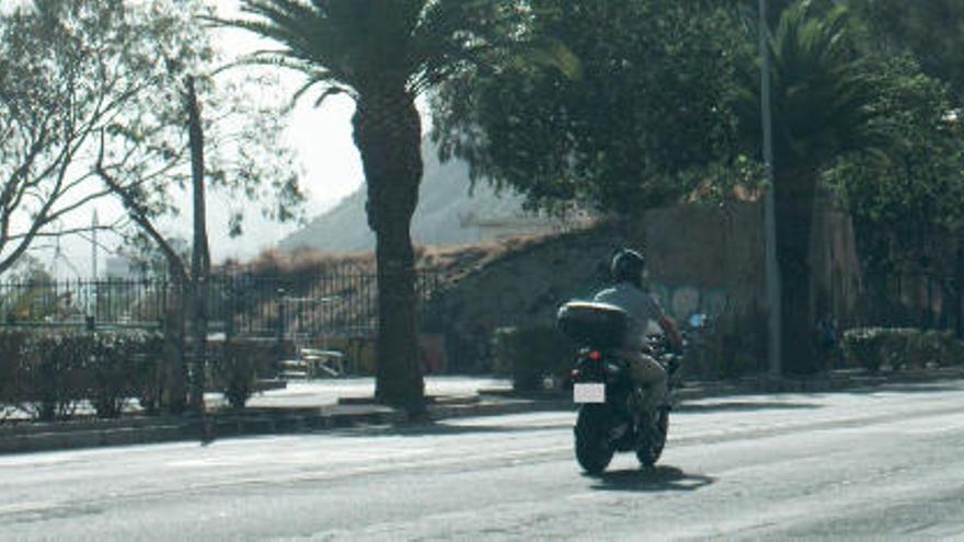 Imagen de la fotografía captada por el radar policial en la autovía de San Andrés.