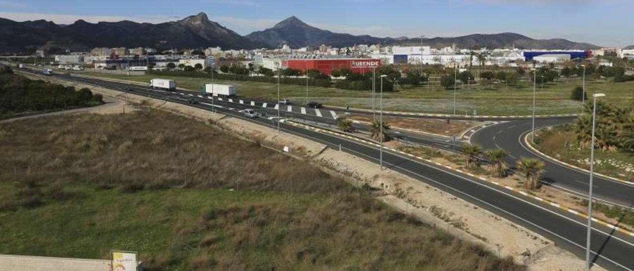 El Parque Comercial MYO Gandia, que se enclava en el polígono Benieto.