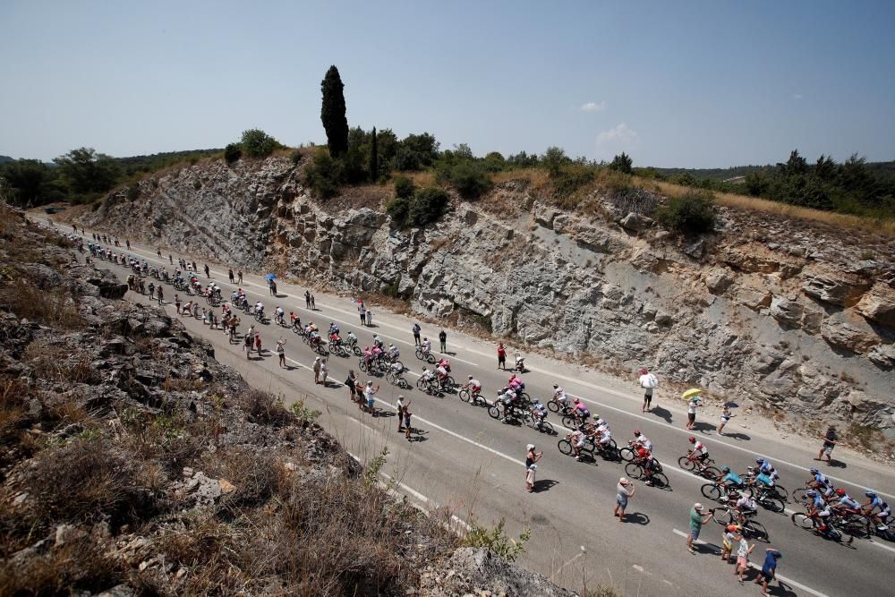 Tour de Francia: La 16ª etapa, en imágenes