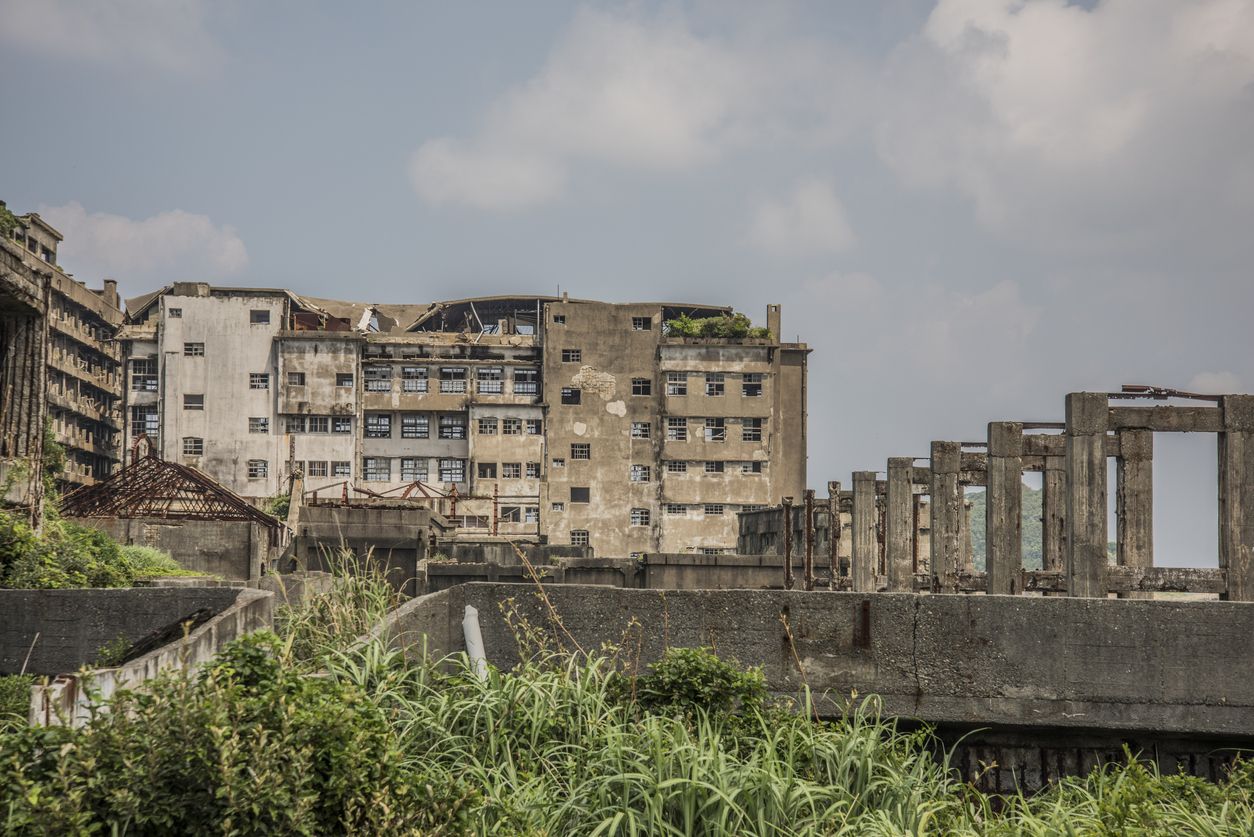 Muchos habitantes de Hashima desarrollaron enfermedades respiratorias y dermatológicas.