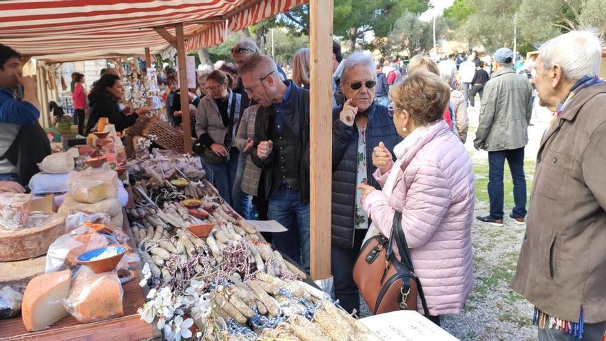 Una imagen de la feria celebrada hoy en Son Servera