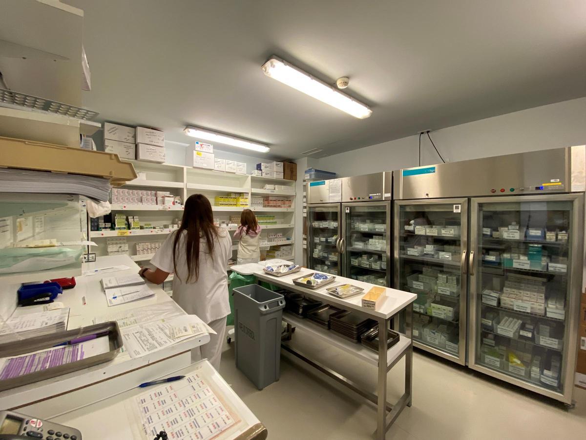 Servicio de farmacia hospitalaria.