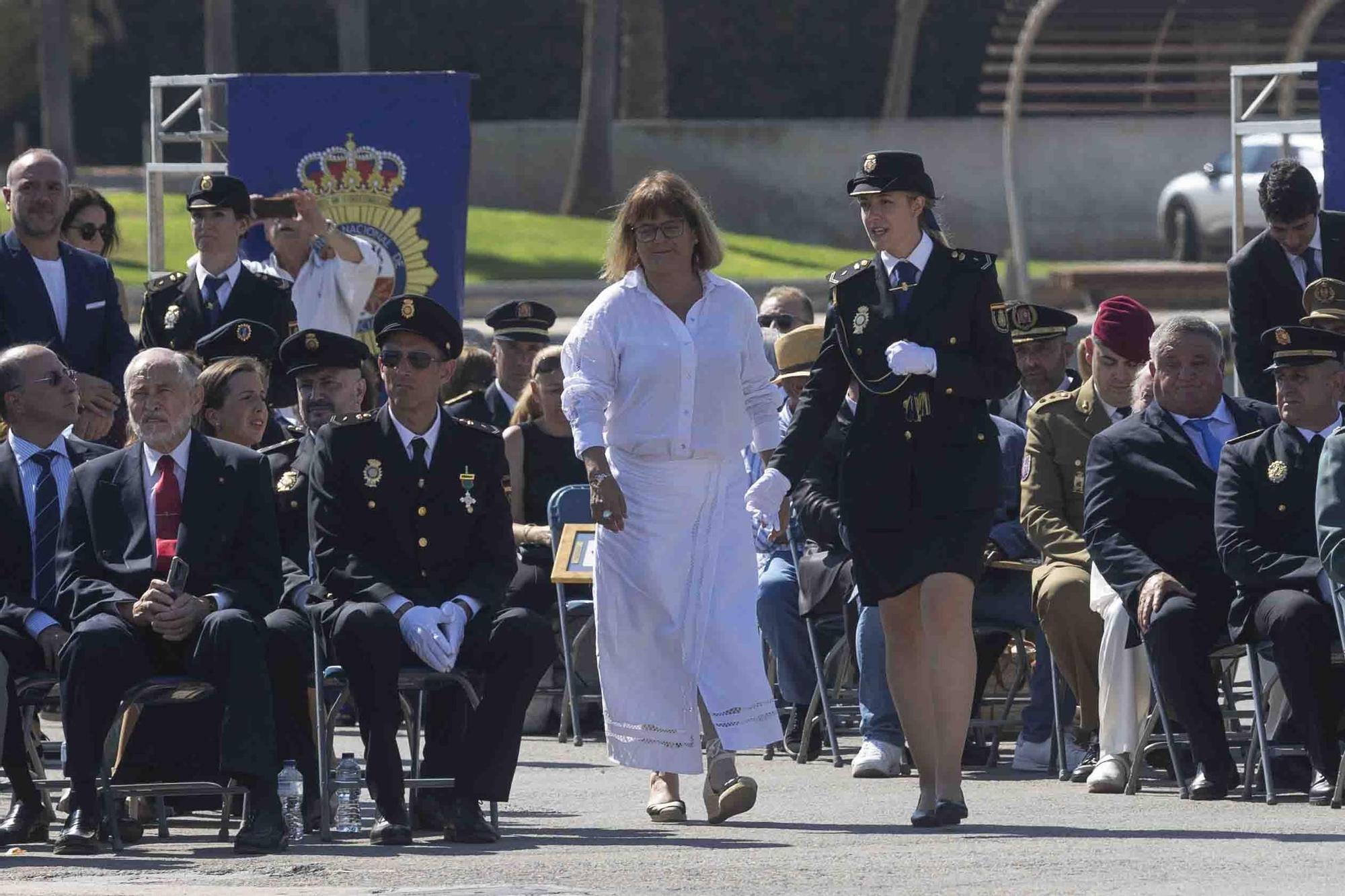 Actos de la festividad de la Policía Nacional