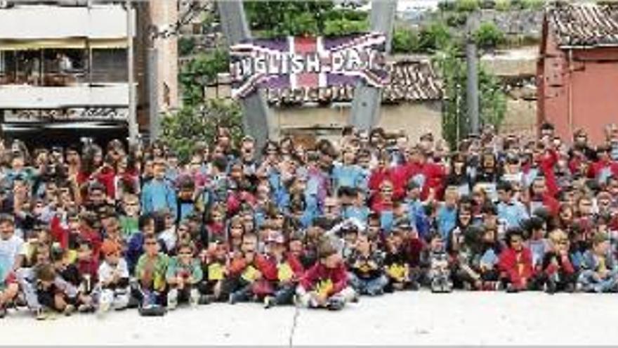 Alumnes d&#039;Avià, Casserres, Gironella i Vilada celebren l&#039;English Day