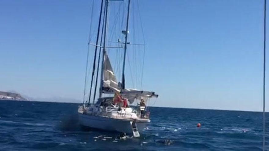 Un muerto tras colisionar un velero y un bote de pesca en Tabarca