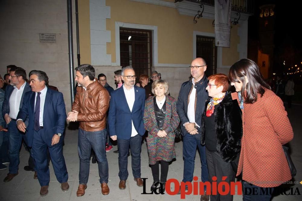 Presentación candidatura PSOE en Caravaca