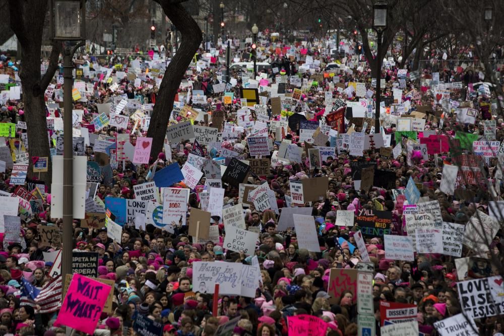 ''Marcha de las Mujeres'' contra Trump en Washington