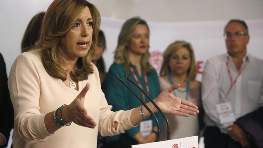 Andalucía defiende con amplio apoyo el liderazgo de Susana Díaz
