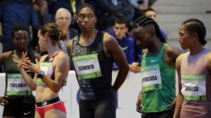 Semenya se niega a competir en los Mundiales de Doha si no es en 800