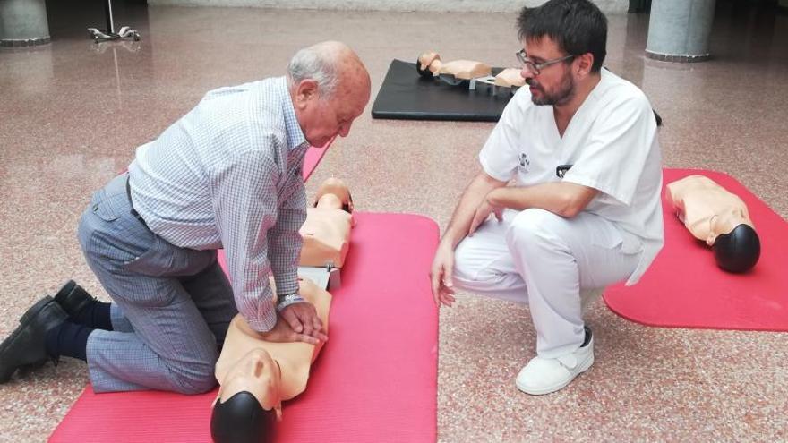 Taller en el Hospital de Sant Joan