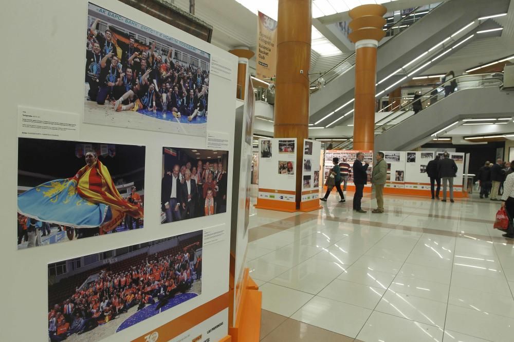 La 'Exposición' del Valencia Basket llega a Nuevo Centro