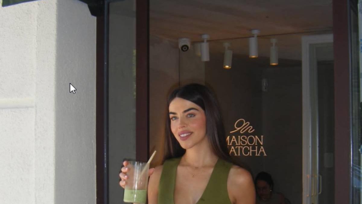 Violeta inauguró el primer local de 'Maison Matcha' en junio de 2024