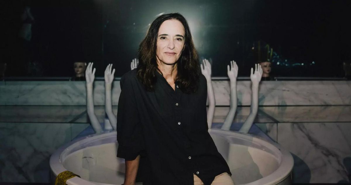 La actriz Ana Torrent en el Teatro Bellas Artes de Madrid