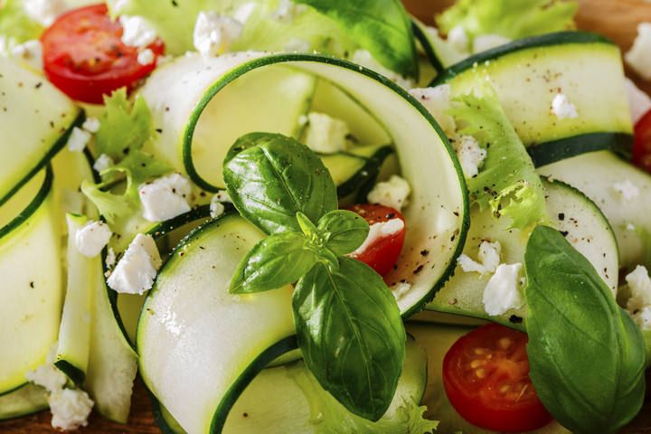 Ensalada con productos de la huerta murciana