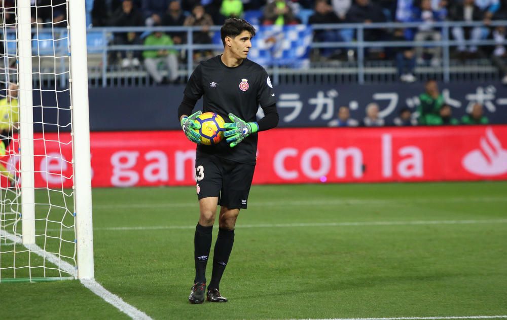 Les millors imatges del Màlaga - Girona (0-0)