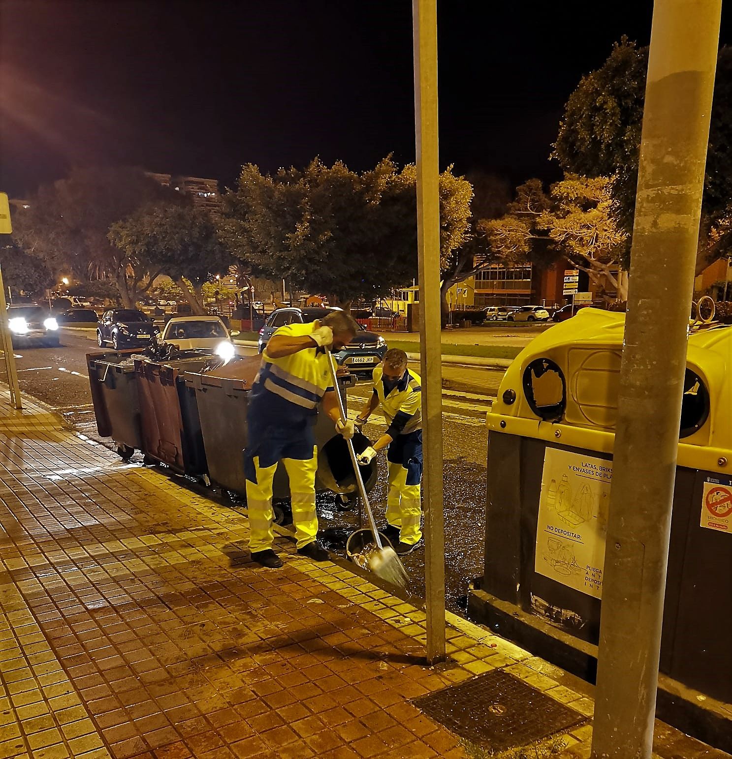 Limpieza en Nochevieja en Las Palmas de Gran Canaria