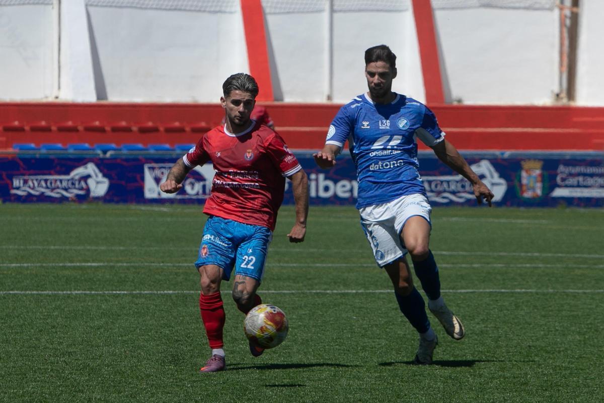El partido entre la Deportiva Minera y el Xerez Deportivo, en imágenes