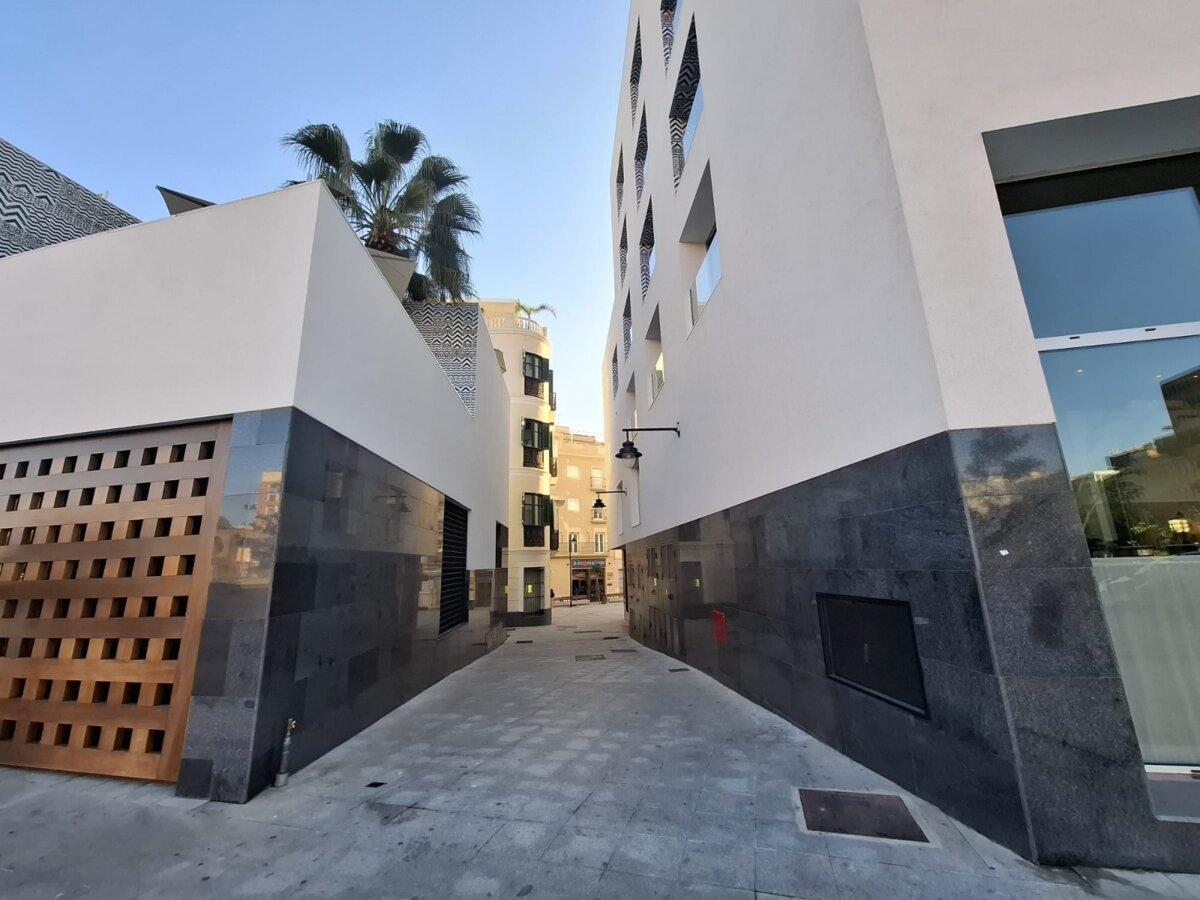 Pasaje que Dolores de San Juan quiere que se denomine Santa Ángela de la Cruz en Málaga.