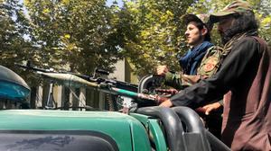 Taliban forces patrol in Kabul