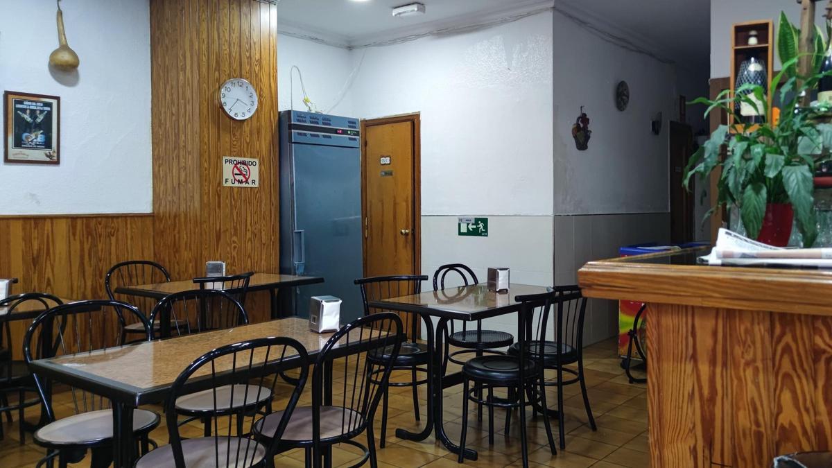 La sala del restaurante Celler de l'Avi.