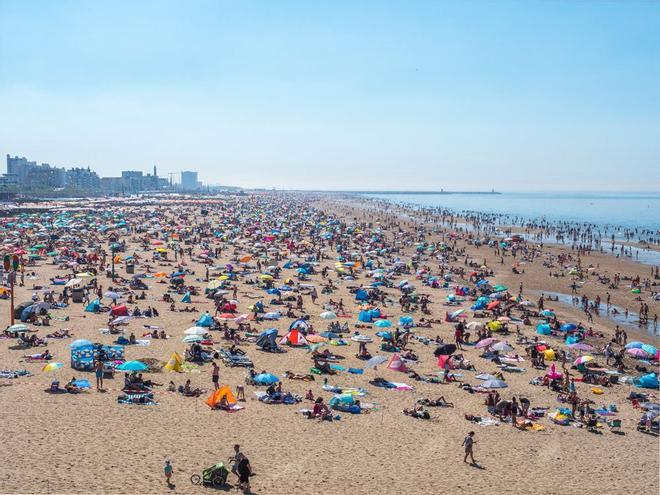 Playa de Scheveningen, en La Haya