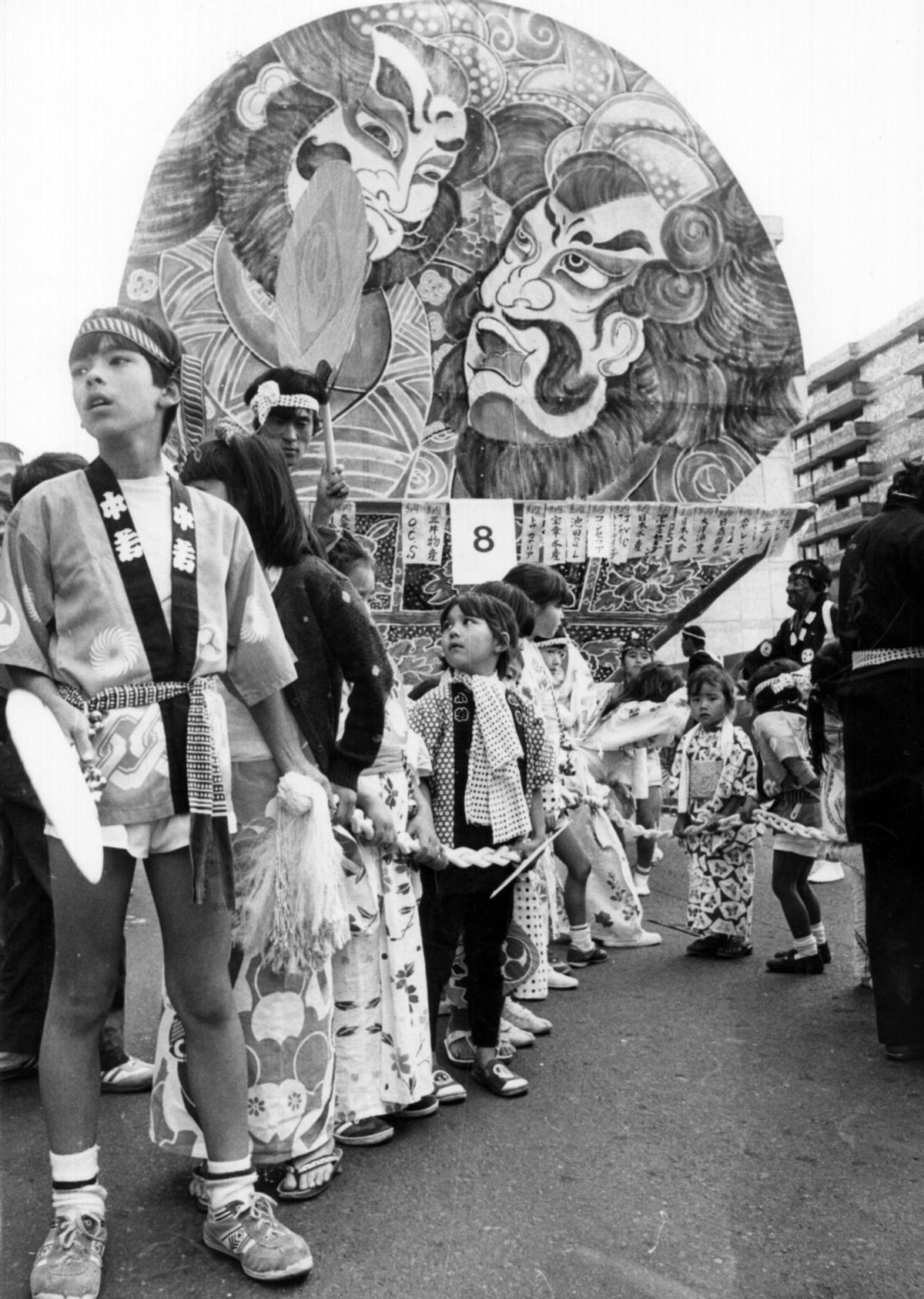 Disfraces infantiles en el Carnaval de Las Palmas de Gran Canaria en 1985