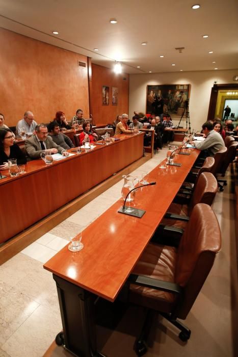 Pleno extraordinario en el Ayuntamiento de Avilés