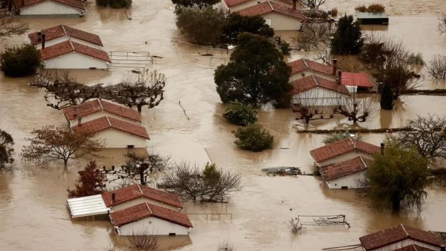 Las imágenes por satélite de las catastróficas consecuencias de la crecida del Ebro