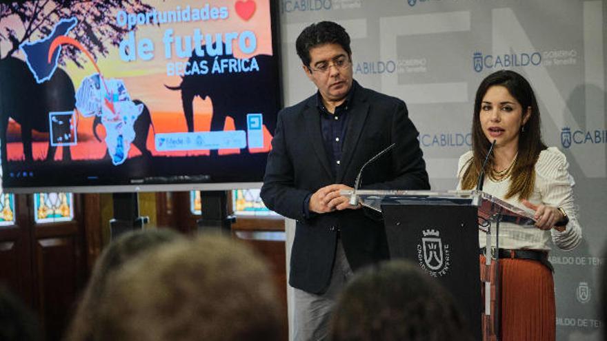 Presentación del programa de Becas África.