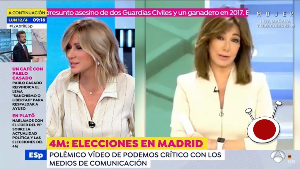 'Espejo Público' ofreciendo una imagen de 'El programa de Ana Rosa'