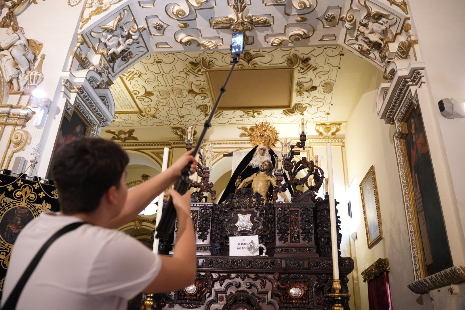 Nuestra Señora de las Angustias de Montoro ya está en San Agustín