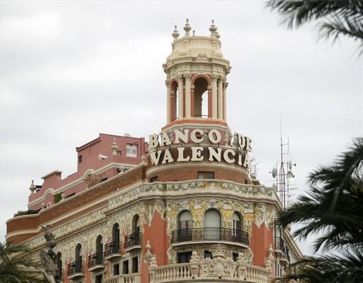 Seu central del Banco de Valencia en la capital del País Valencià. Seu central del Banco de Valencia en la capital del País Valencià.