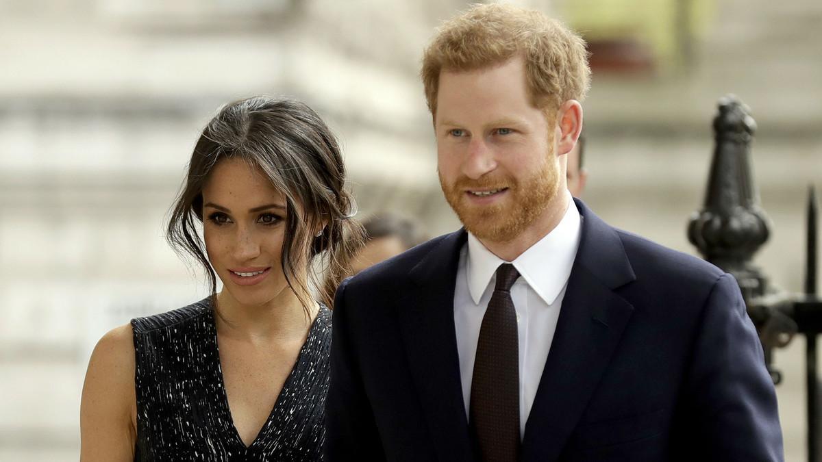 Meghan Markle y el príncipe Enrique, el pasado 23 de abril, en Londres.