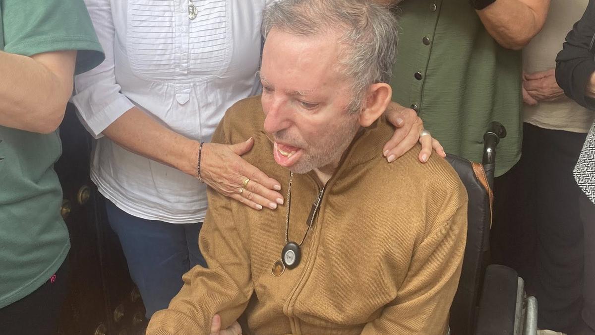 Movilización masiva este jueves en Alameda contra el desahucio de Francisco Custodio, vecino de 64 años de edad con un 94% de discapacidad.