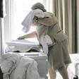 Trabajadores limpiadoras de habitacion de hotel camareras servicio de habitaciones las kellys benidorm.