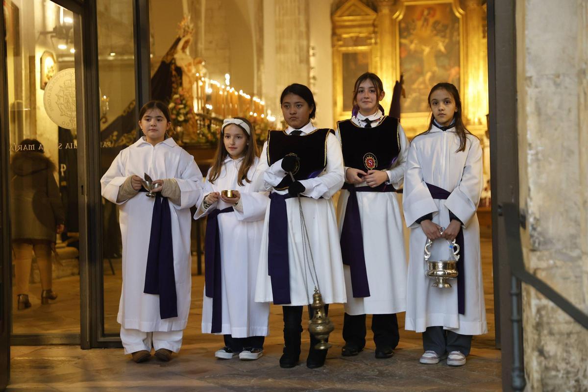 La procesión del Silencio de la Semana Santa Ovetense
