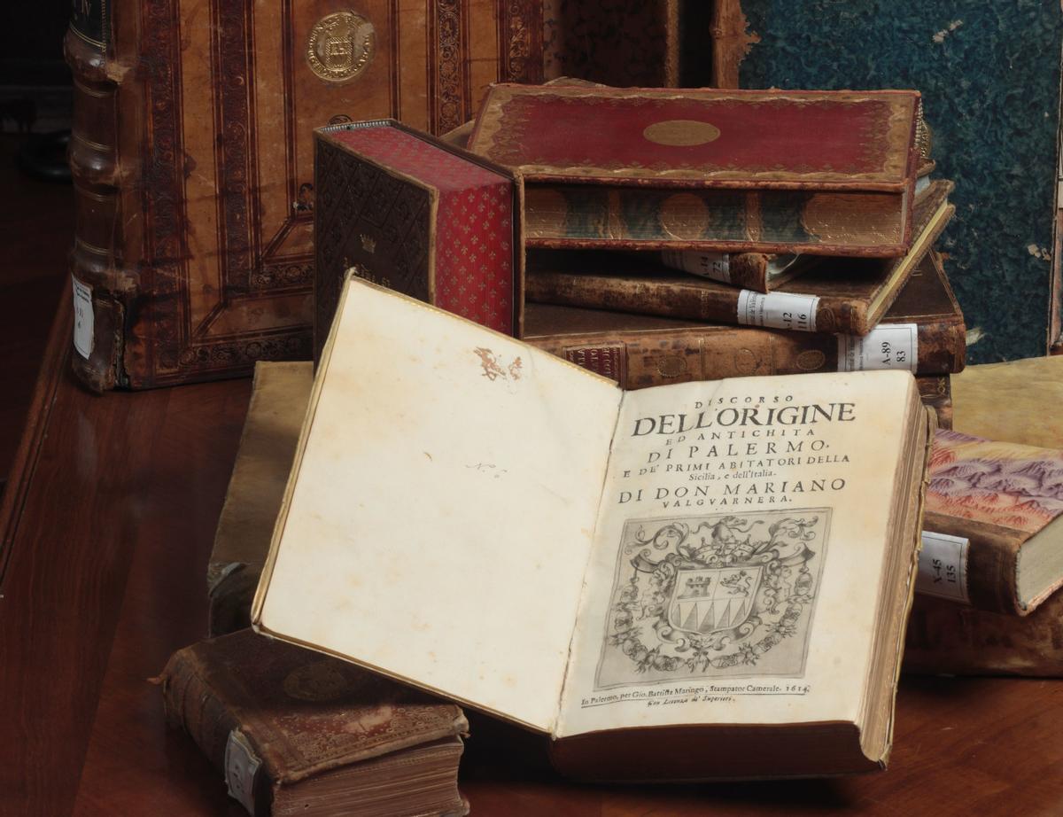 Volúmenes de la exposición de la Casa de Osuna.