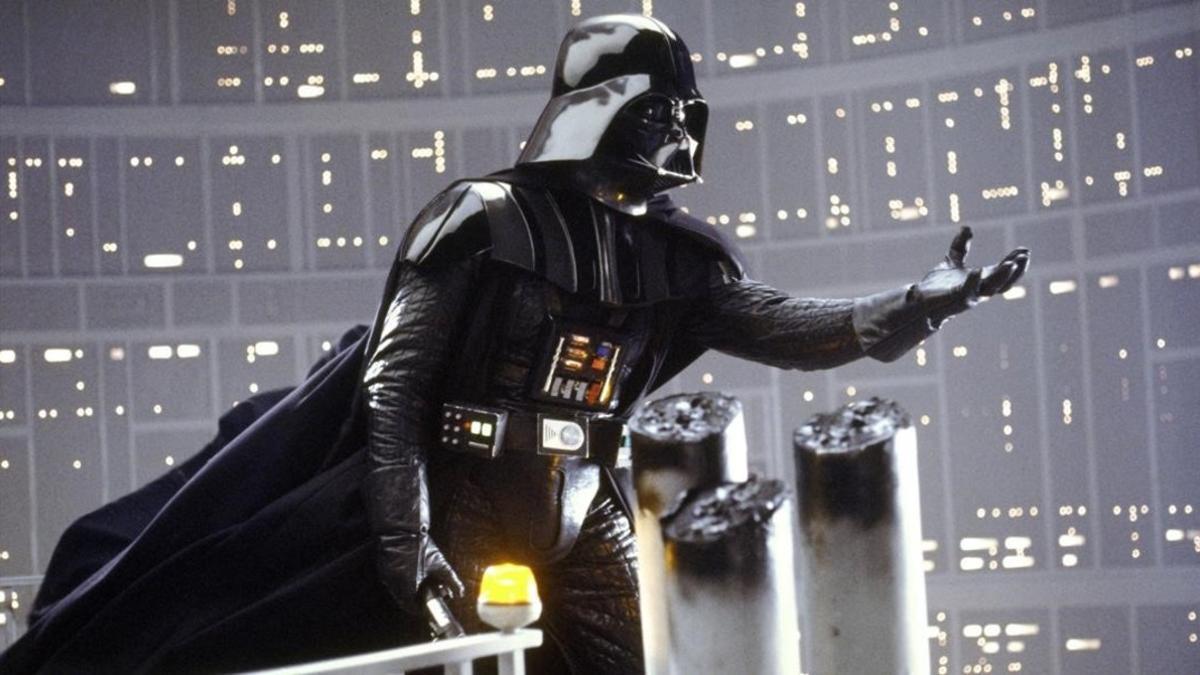 darth vader is shown in a scene from lucasfilm s  star wars