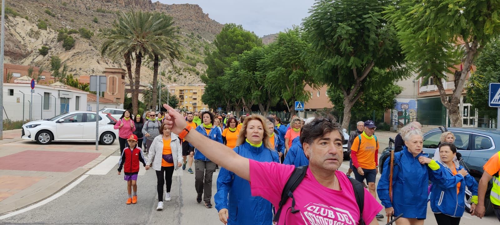 Ruta de senderismo por la ELA en Blanca