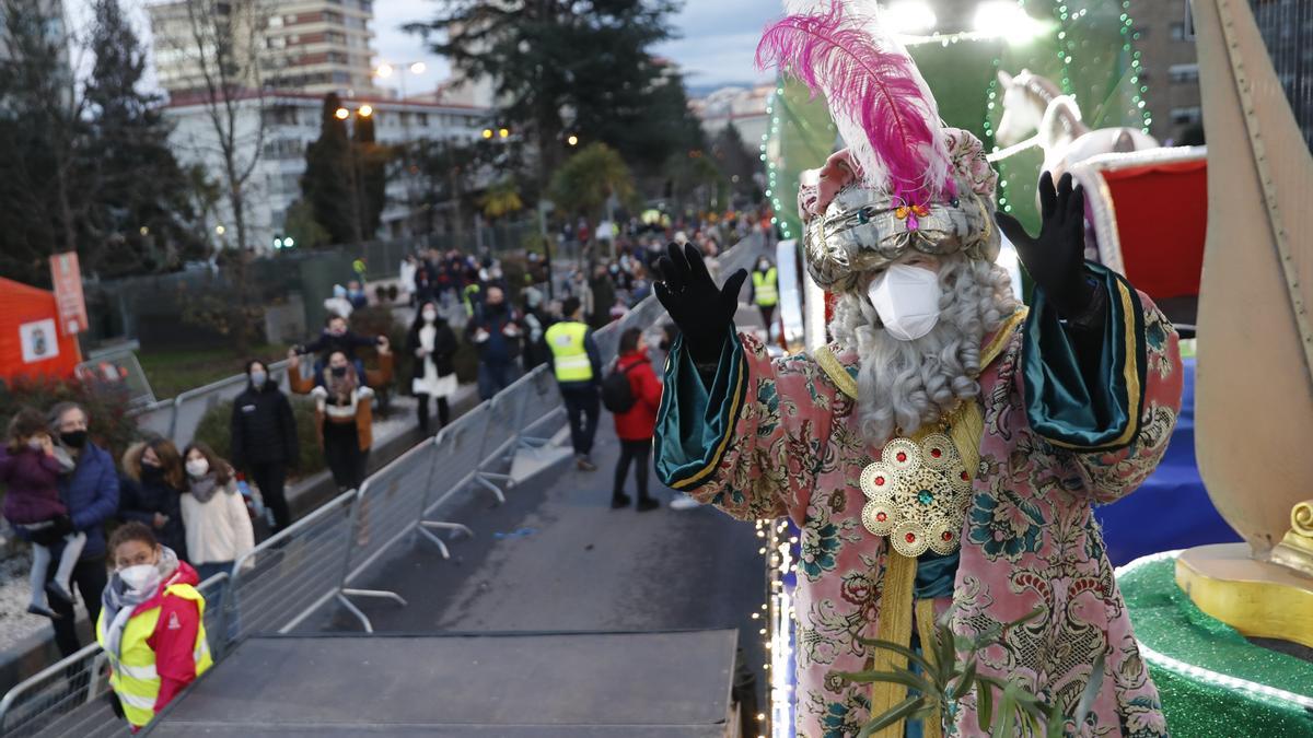 La cabalgata del año pasado fue estática por el COVID-19