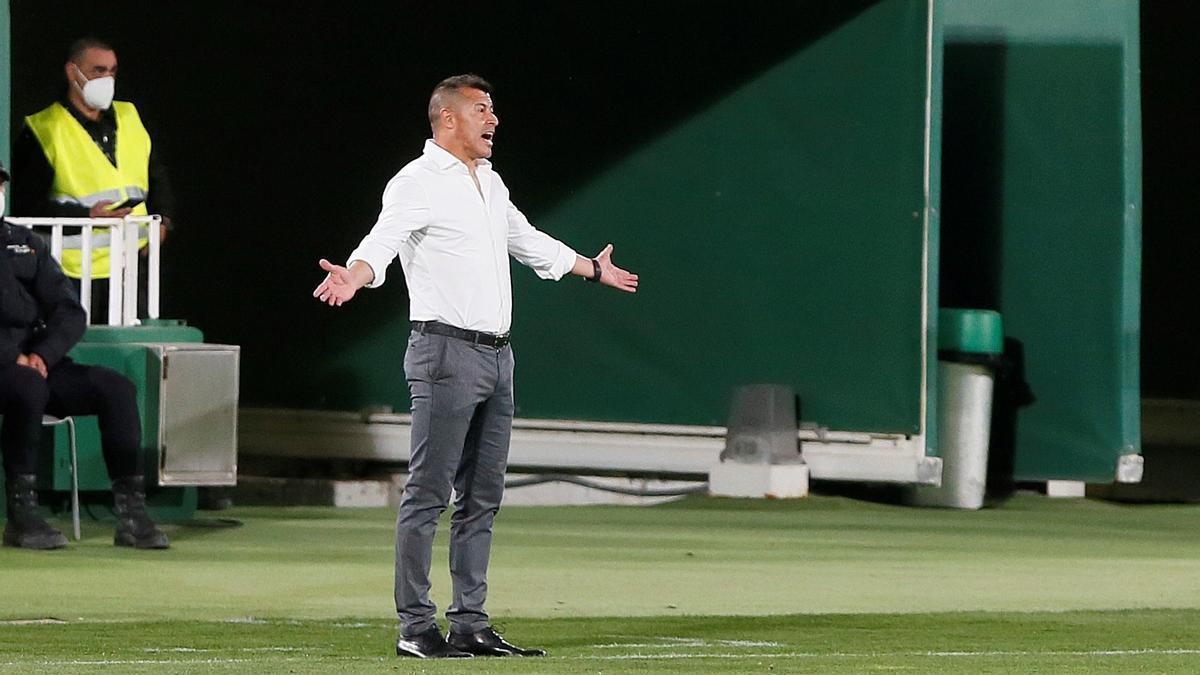 El argentino Jorge Almirón, durante su anterior etapa en la entidad ilicitana.