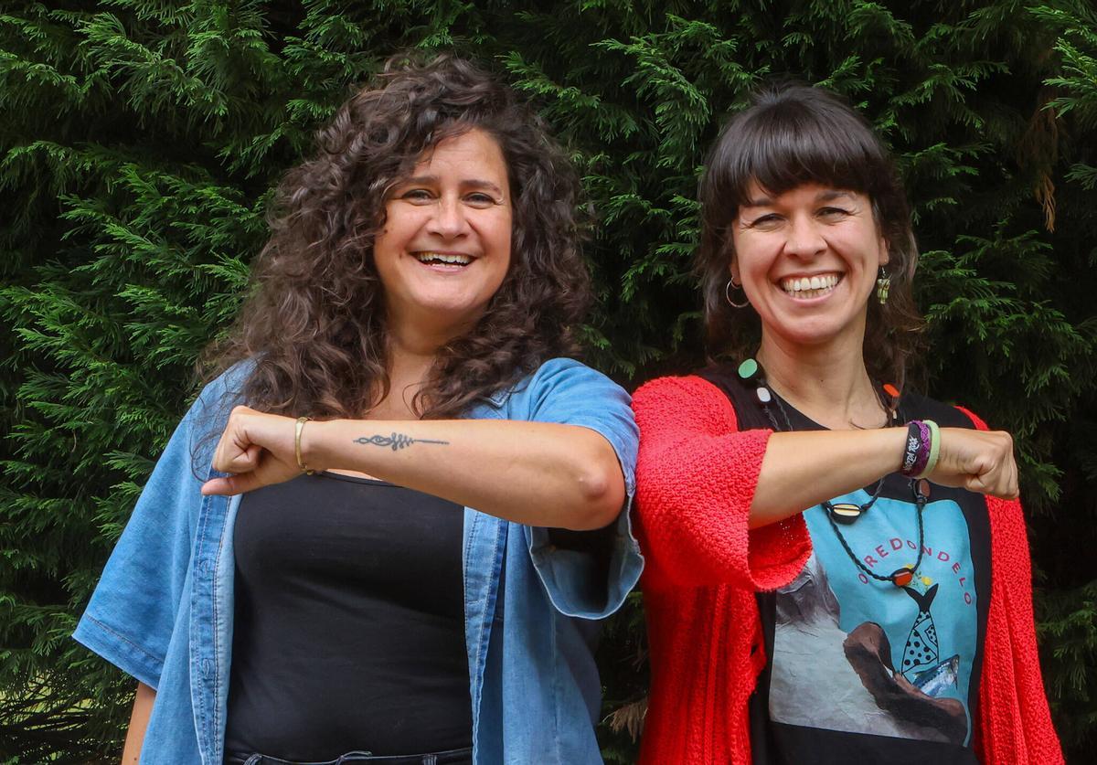 María Domínguez y Raquel Doallo.