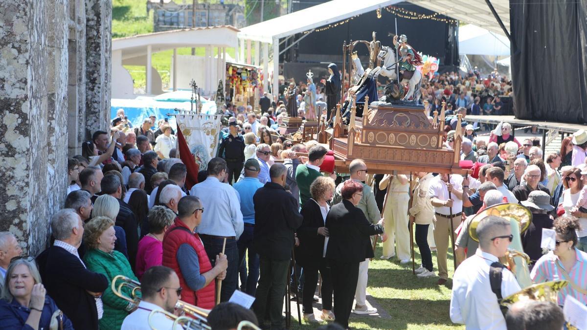 Cereixo celebra un San Xorxe de récord