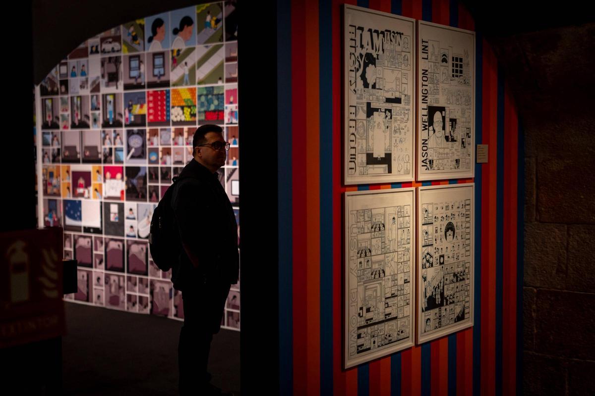 Exposición Chris Ware. Dibujar es pensar en el CCCB