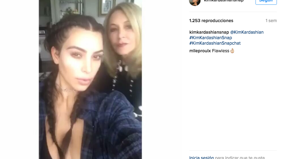 ¡Atención! Kim Kardashian comparte su rutina de belleza en Snapchat