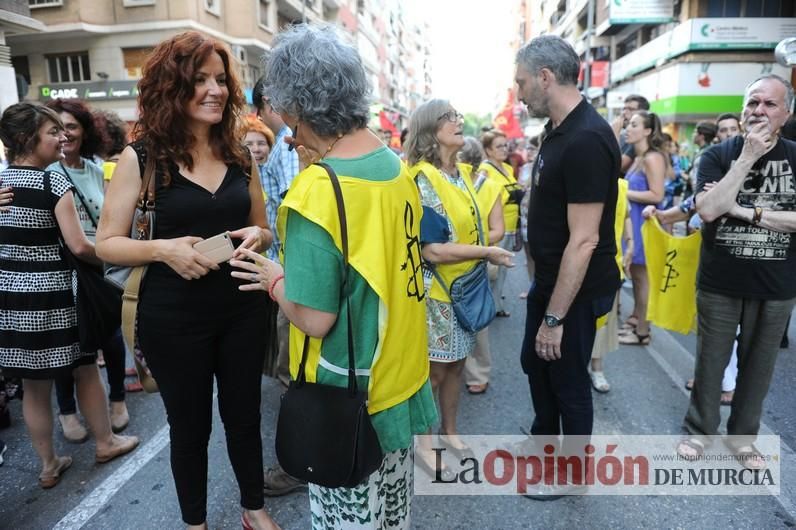 Más de cien voces piden en Murcia "acoger refugiados ya"