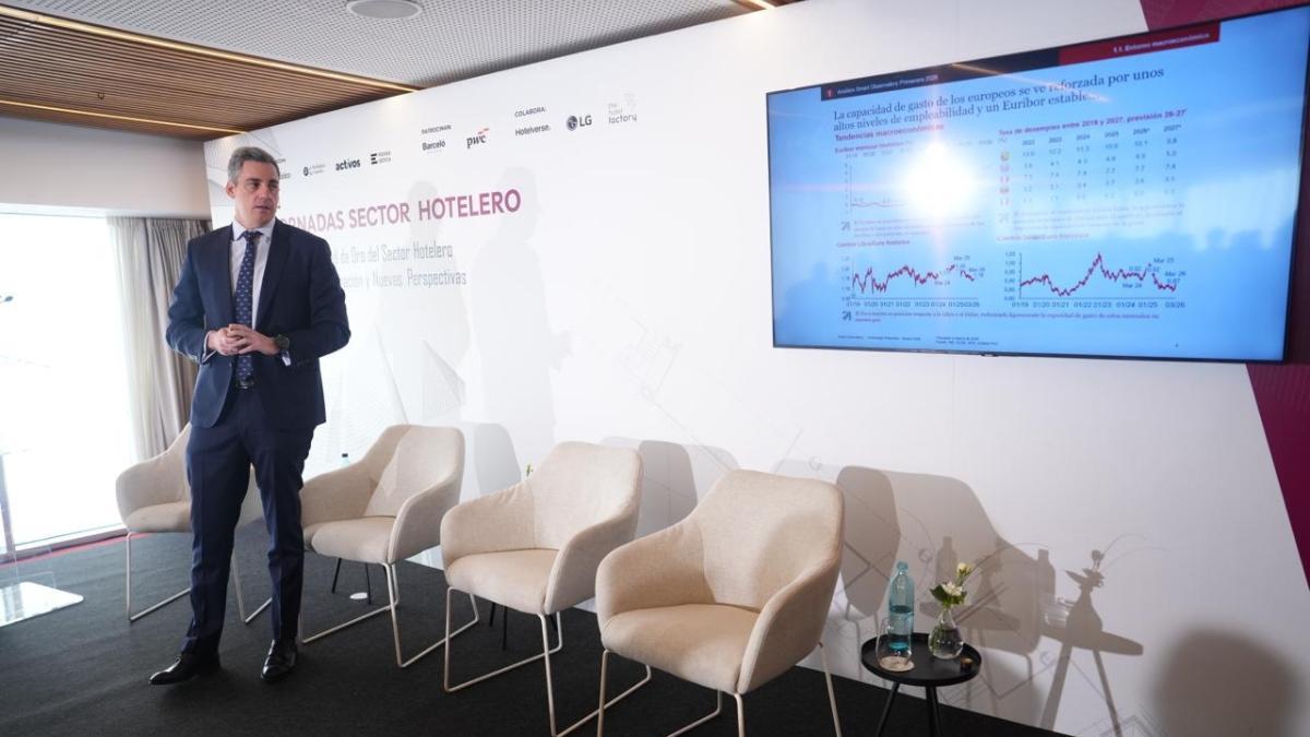 José Manuel Fernández Terán (PwC) durante la presentación de “Smart Observatory y tendencias del sector”