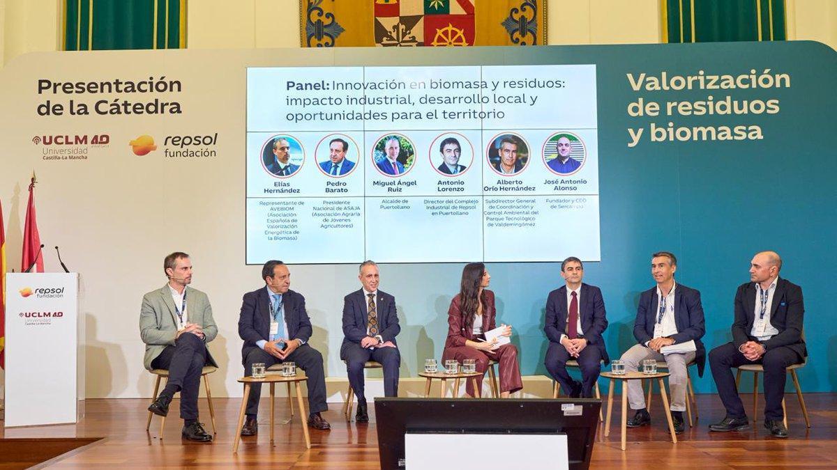 Nueva Cátedra de valorización de residuos y biomasa presentada por la Fundación Repsol y la UCLM