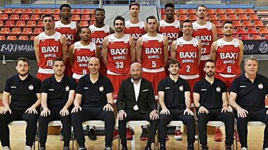 La nova foto oficial de l&#039;equip del Baxi Manresa 2019, amb les últimes incorporacions