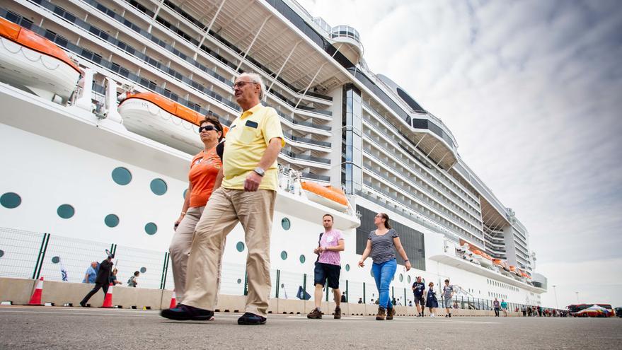 Los cruceristas en València se disparan un 50 % con el fin de la pandemia